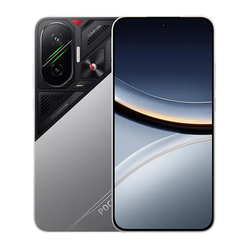 Смартфон Xiaomi POCO F7 12/512 ГБ, серебристый