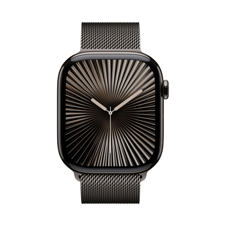 Apple Watch Series 10 42 мм, сланцевый титан