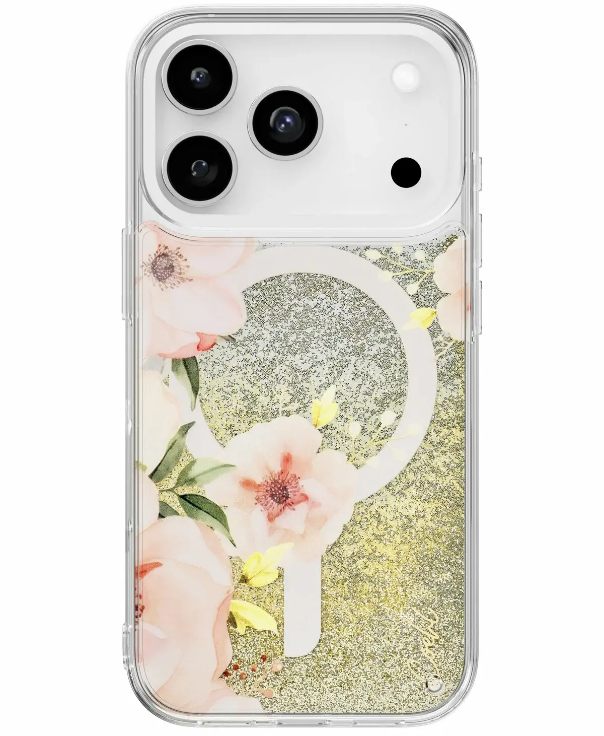 Чехол Uniq для iPhone 17 Pro COEHL Waterfall Fleurette, весеннее цветение